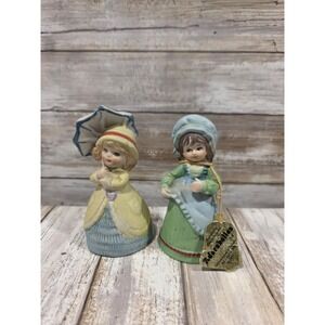 2- Adorable Jasco Bell Figurines‎ Porcelain Bisque Girls Adorabelles
1979